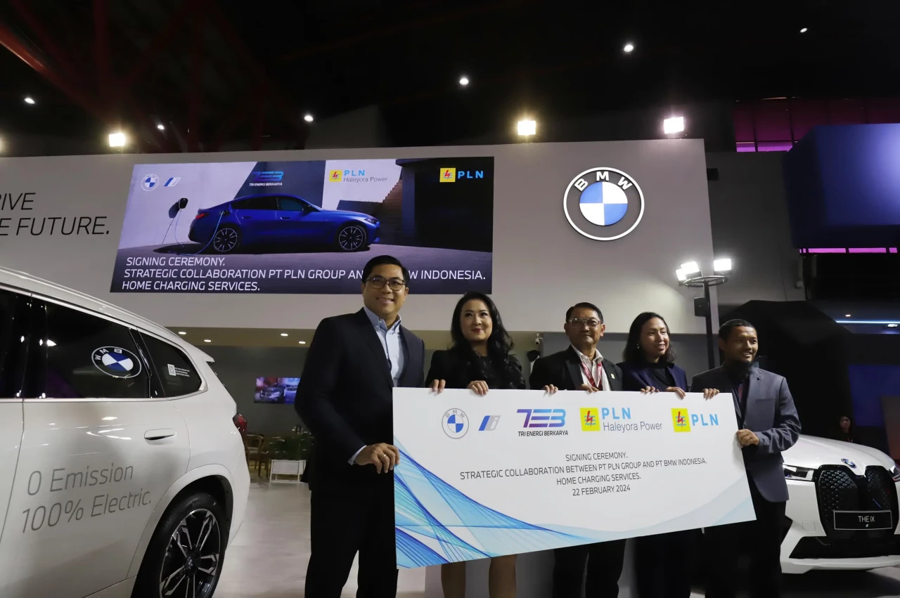 Kolaborasi BMW, PLN...
