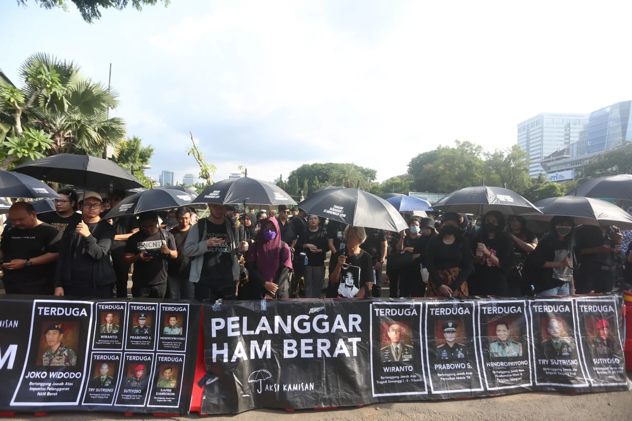 Aksi Kamisan ke-806,...