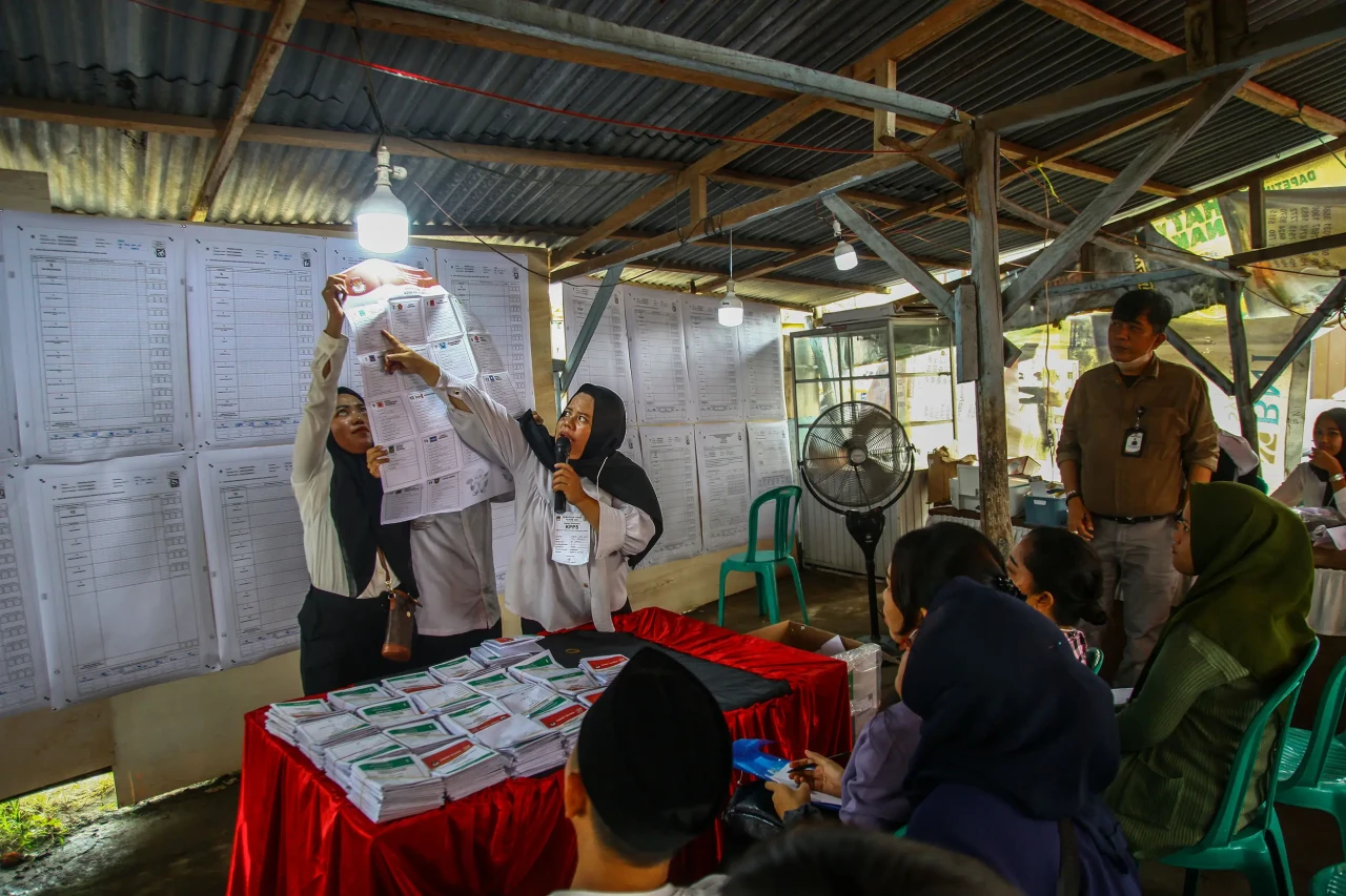 Potret Pemungutan Suara...