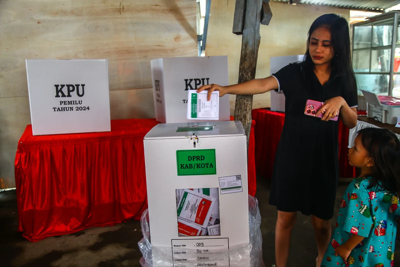 Potret Pemungutan Suara...