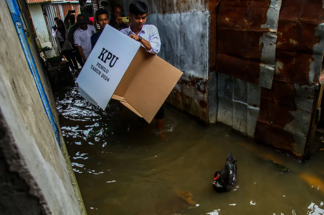 Potret Pemungutan Suara...