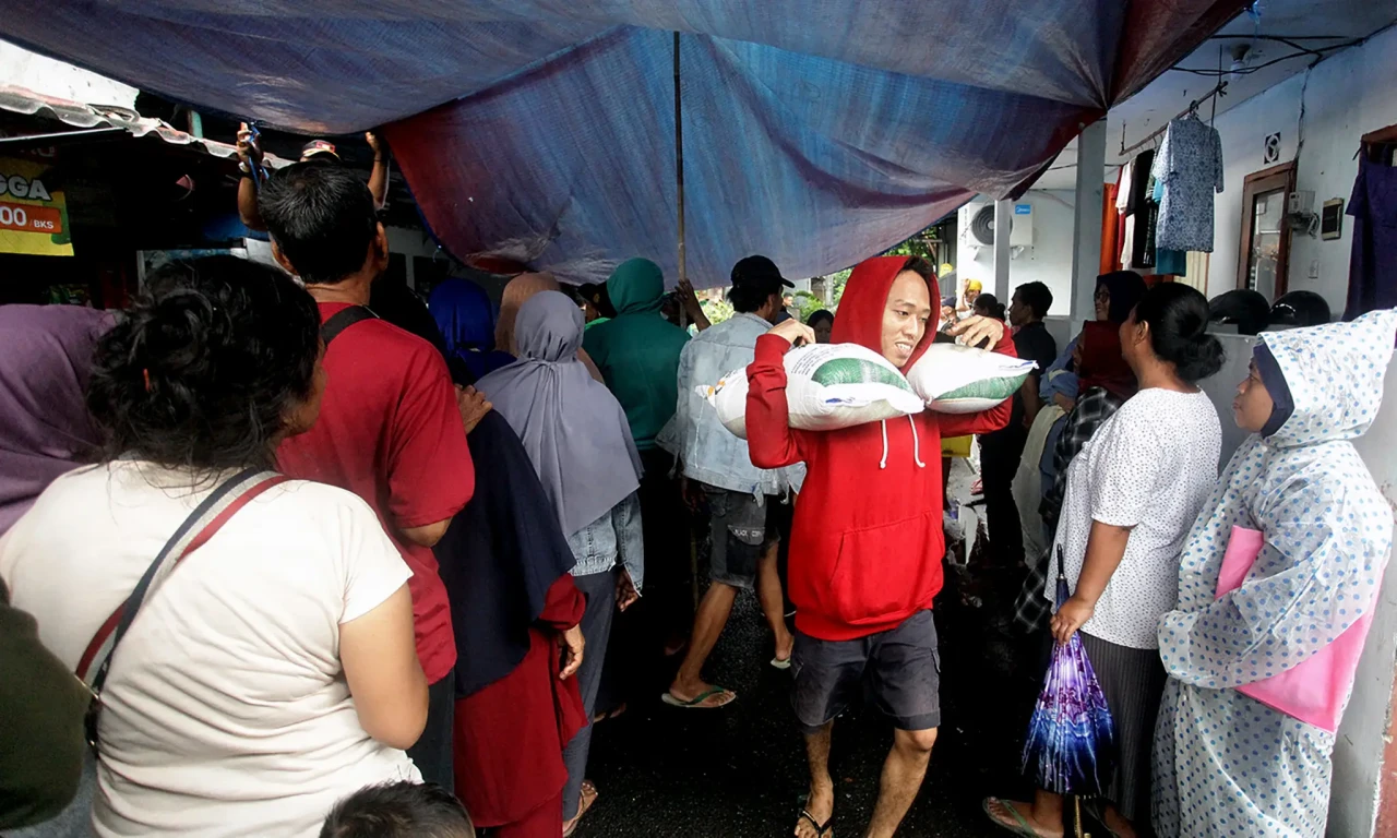 Potret Warga Jakarta...