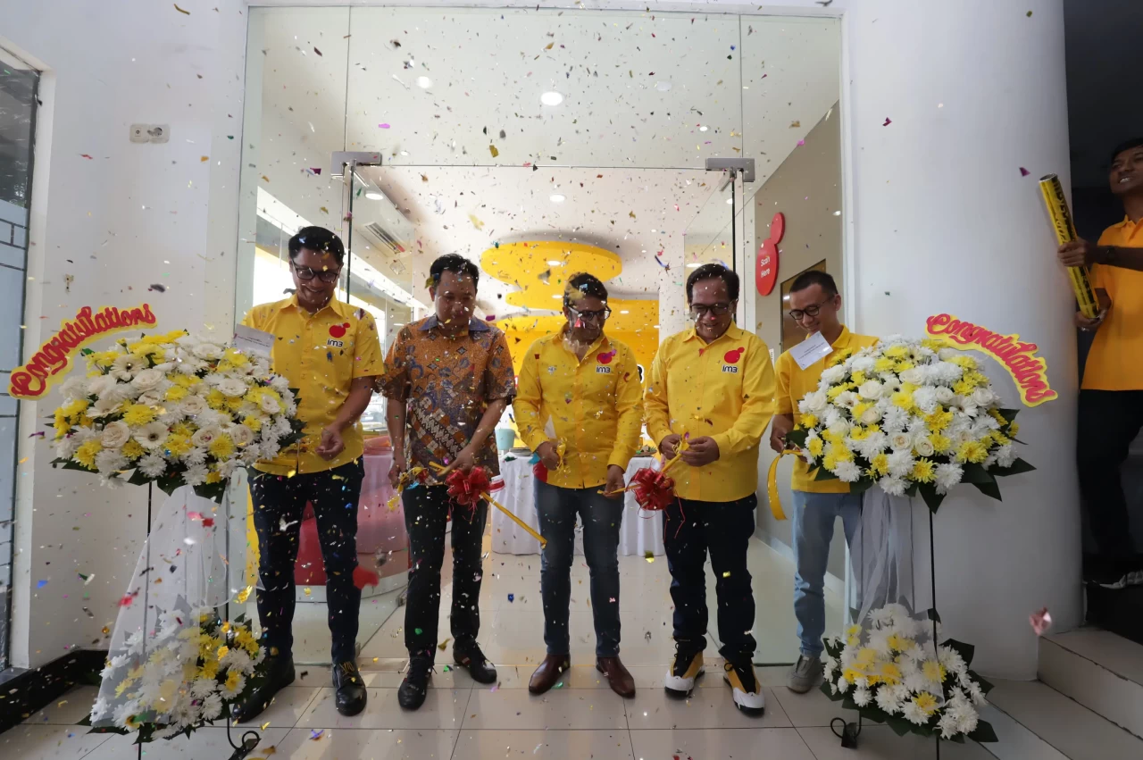Peresmian Gerai IM3...