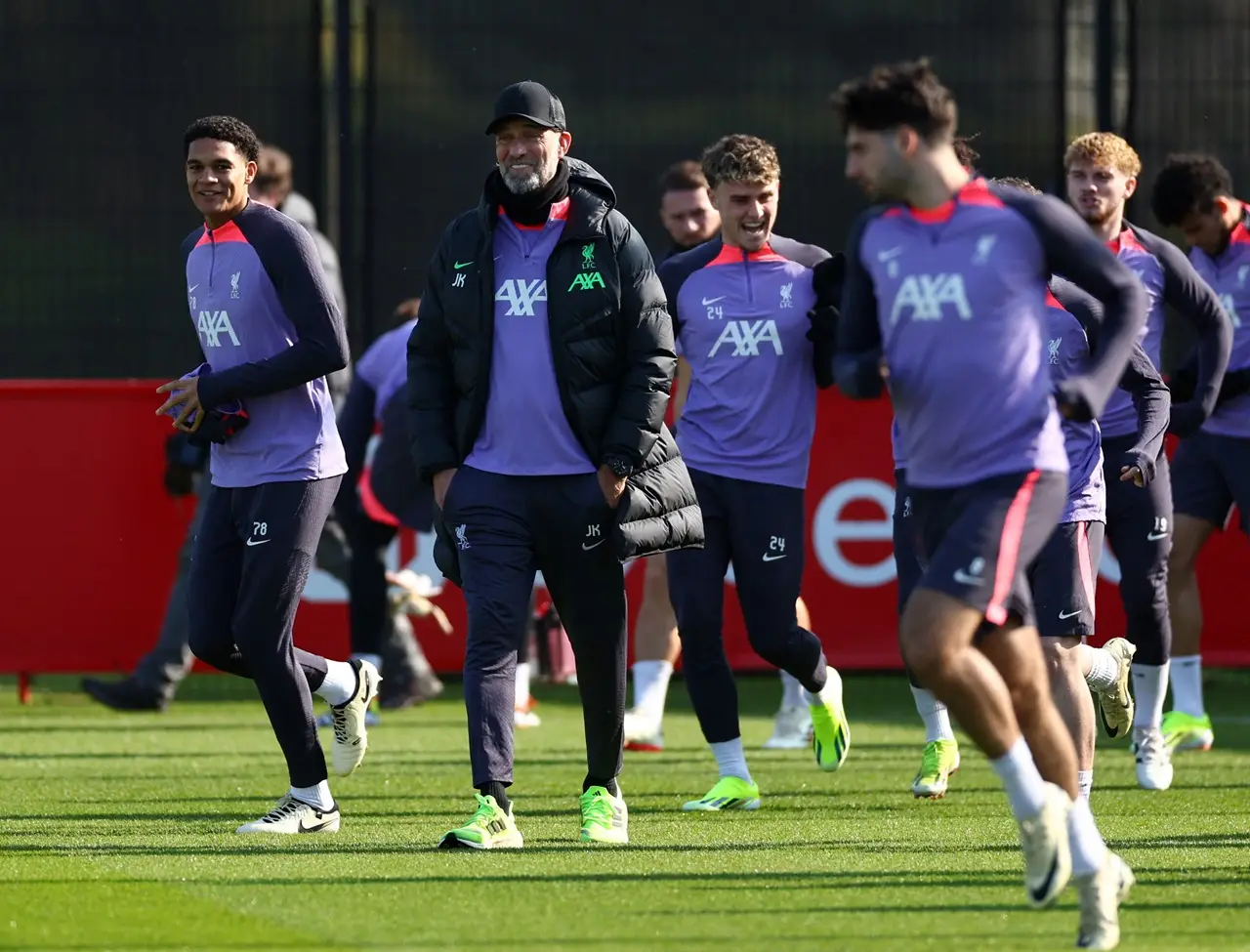 Persiapan Liverpool...
