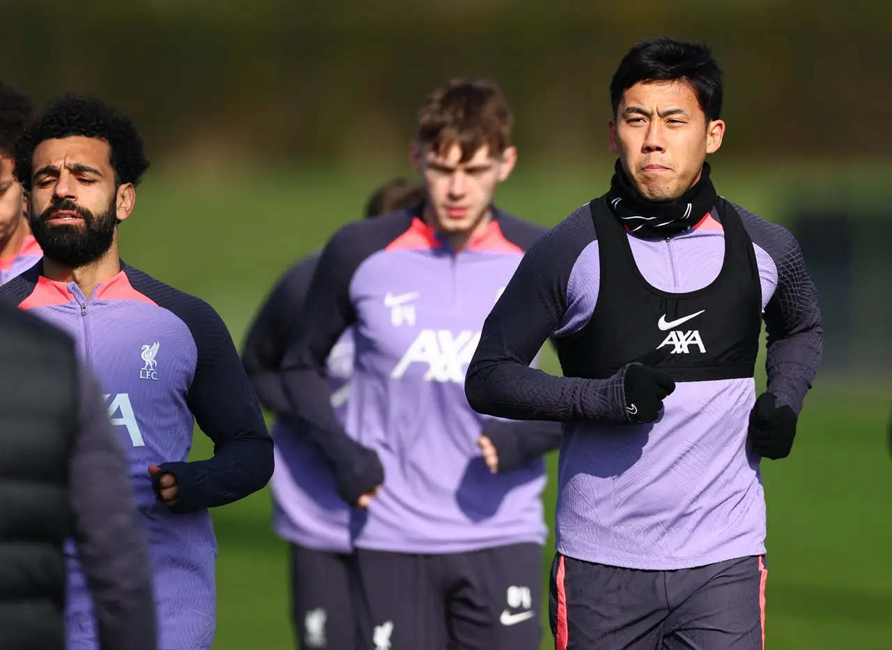 Persiapan Liverpool...