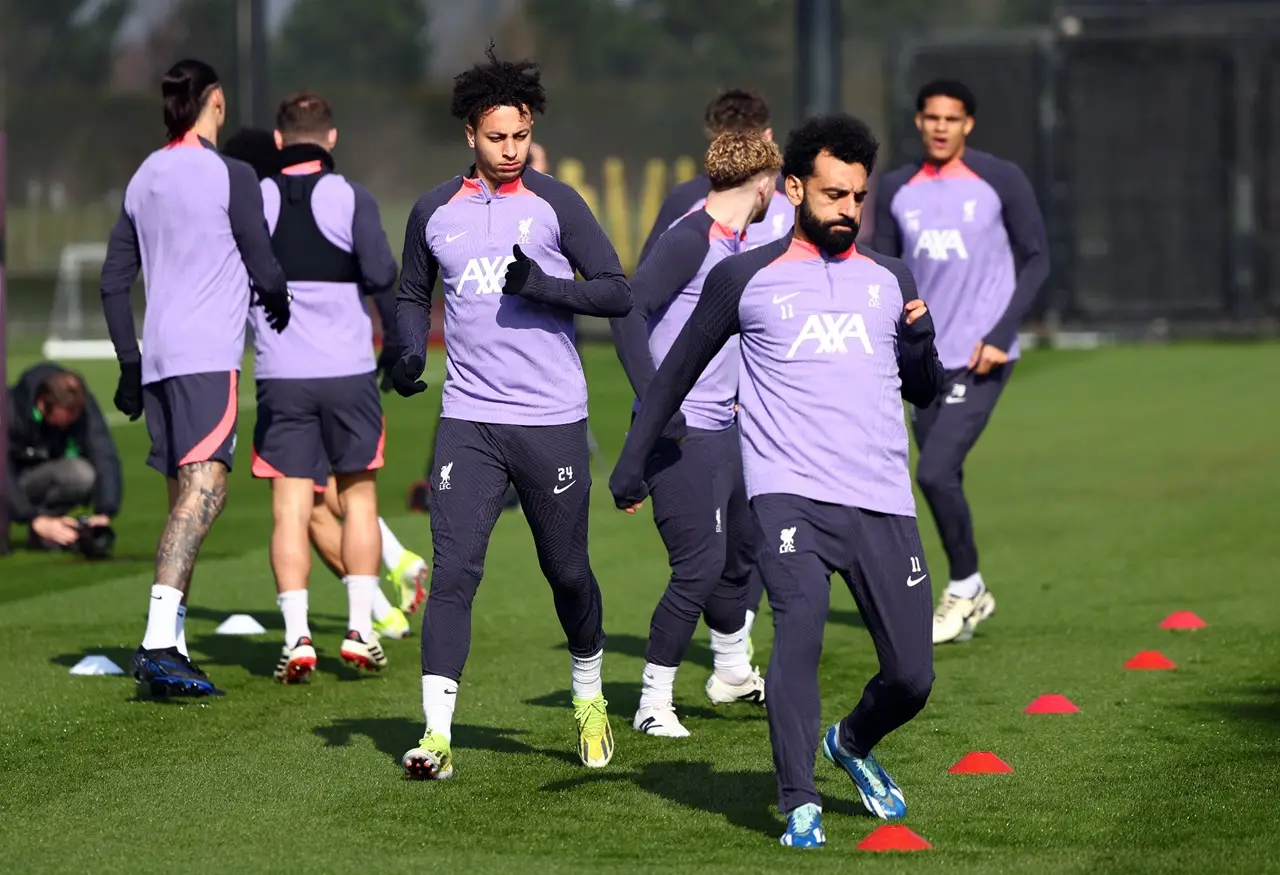 Persiapan Liverpool...