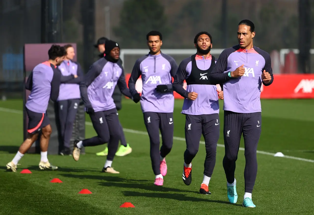 Persiapan Liverpool...
