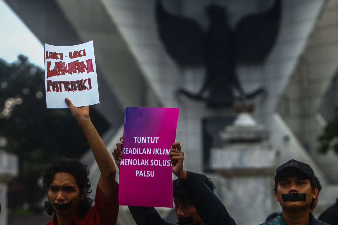Potret Aksi Hari Perempuan...