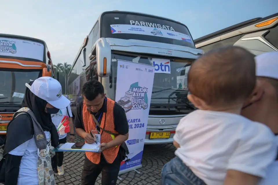 BTN Lepas Ribuan Pemudik...