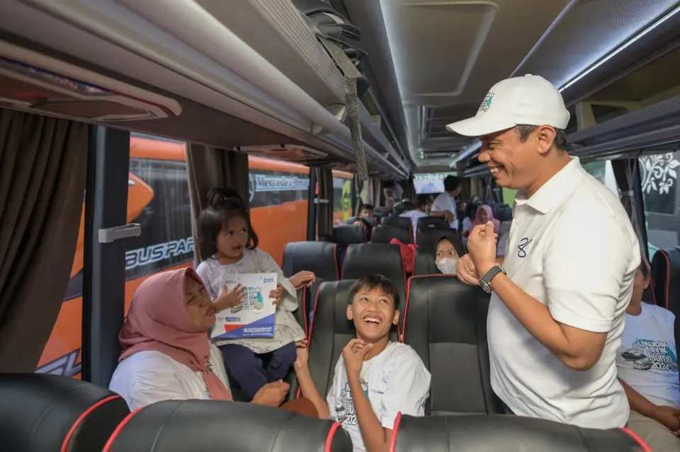 BTN Lepas Ribuan Pemudik...