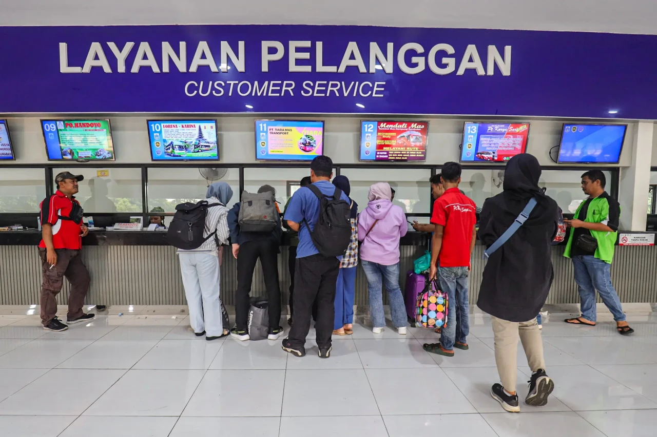 Begini Suasana Terminal...