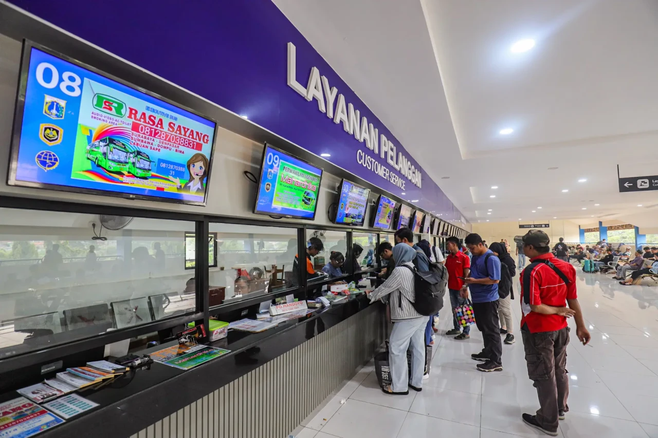 Begini Suasana Terminal...