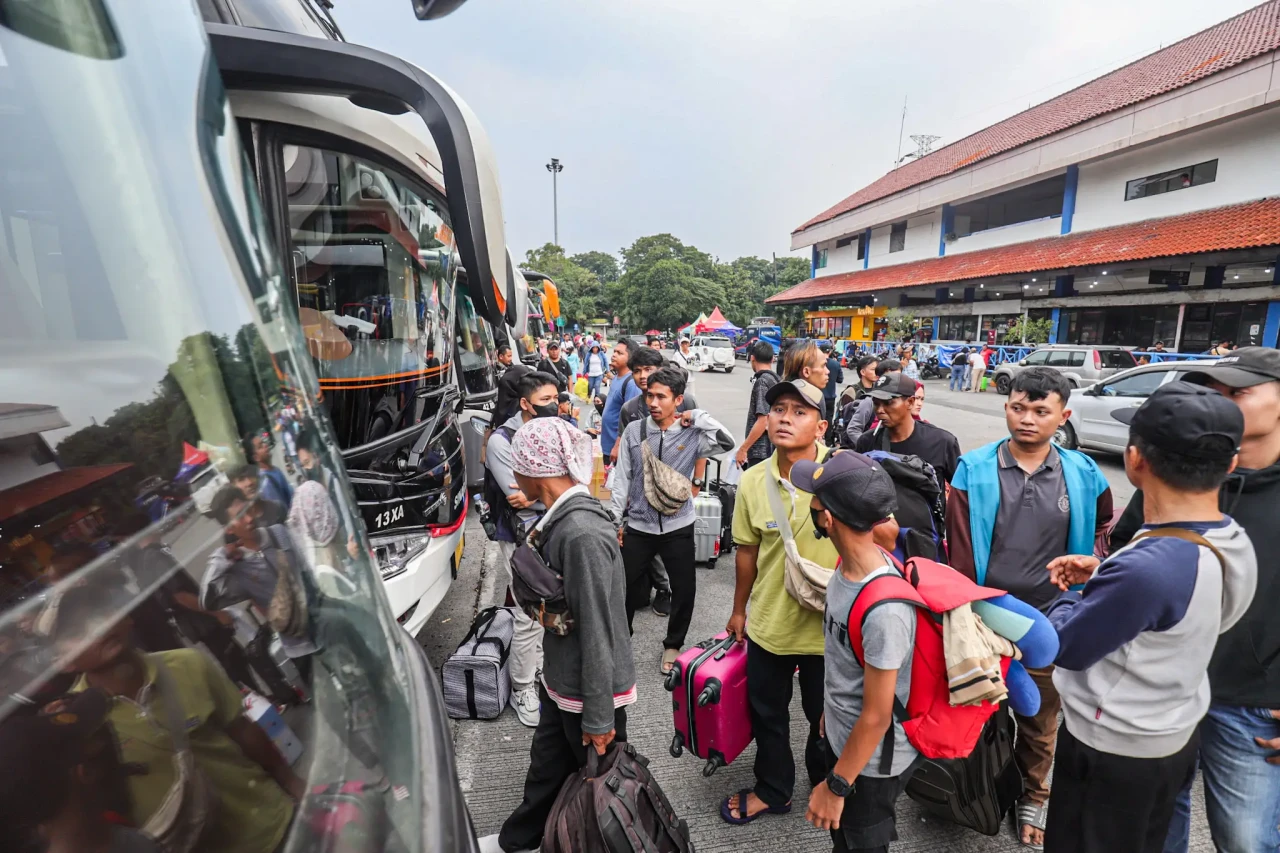 Begini Suasana Terminal...
