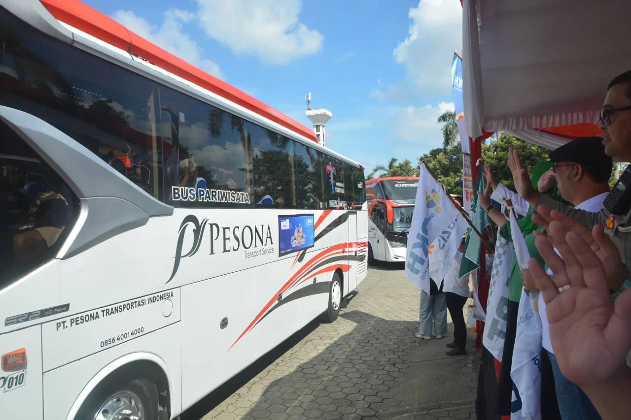 Antusiasme Pemudik Asal...
