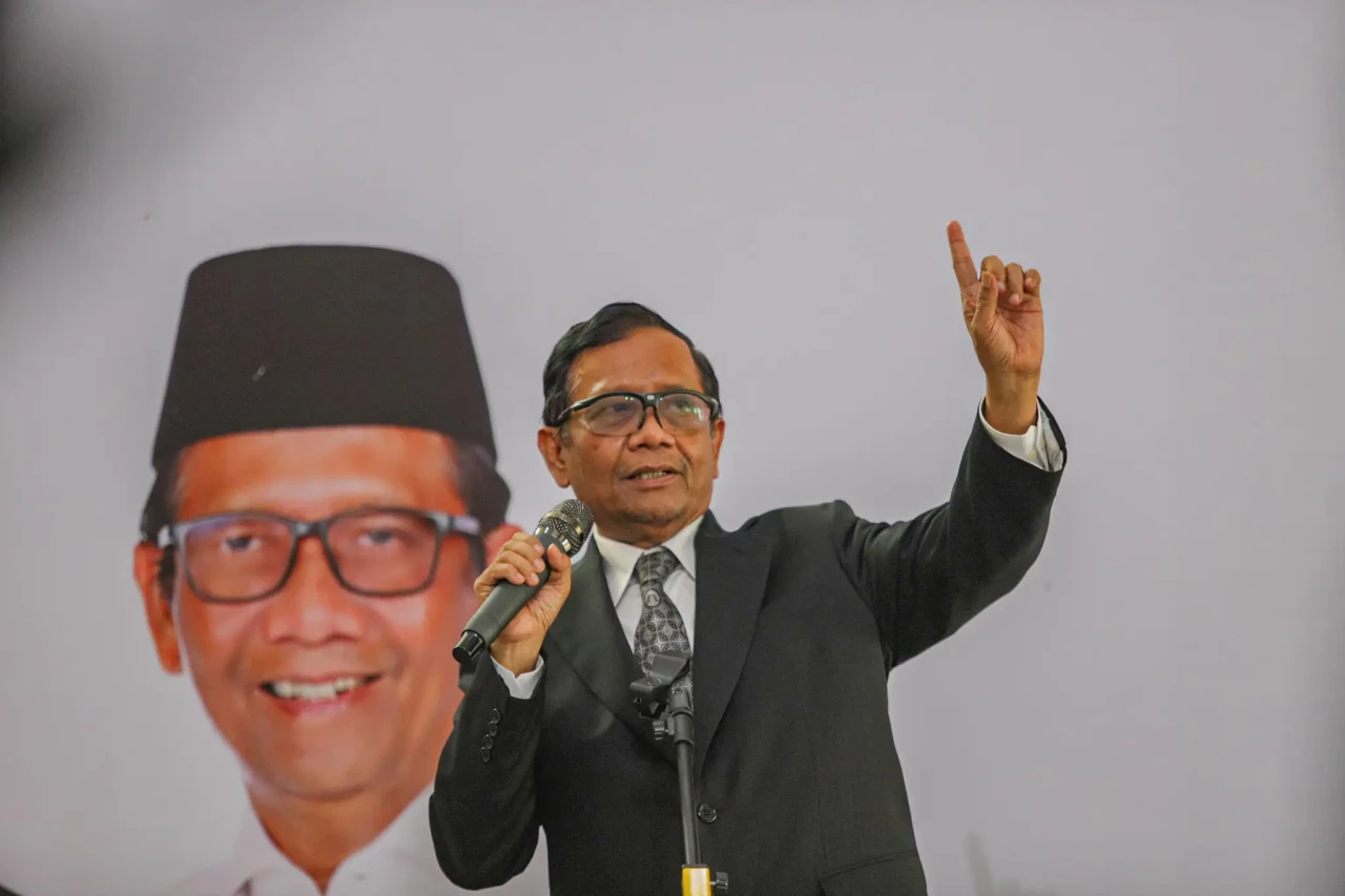 Mahfud MD Ucapkan Selamat...