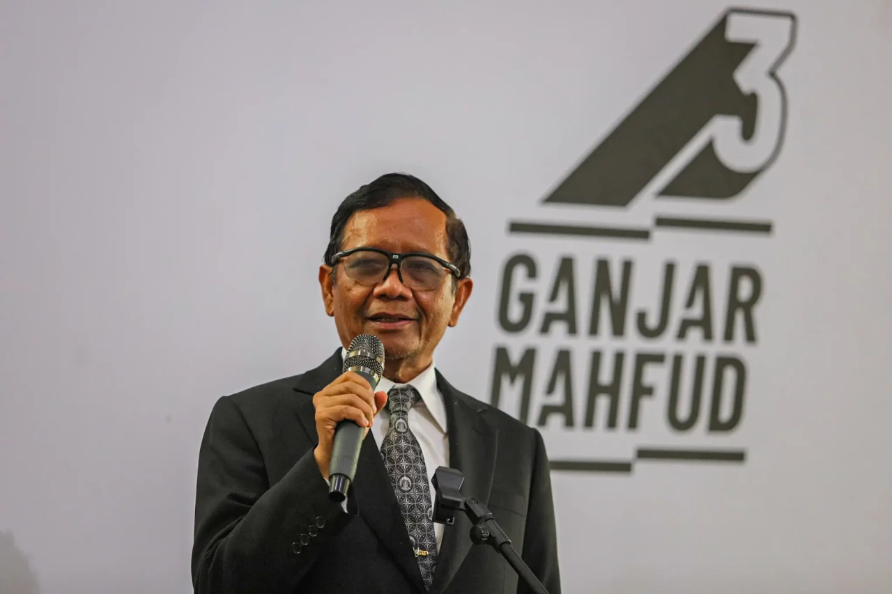Mahfud MD Ucapkan Selamat...
