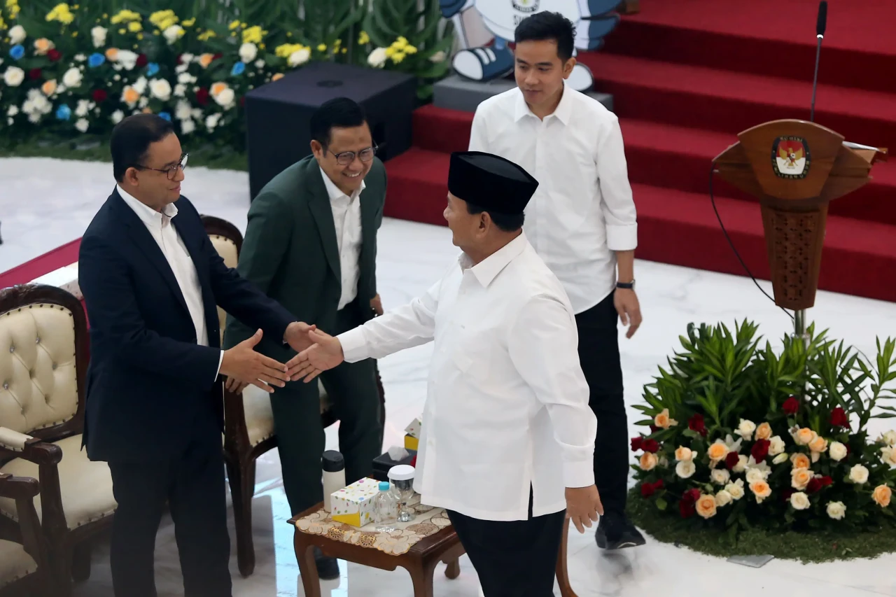 KPU Menetapkan Prabowo-Gibran...