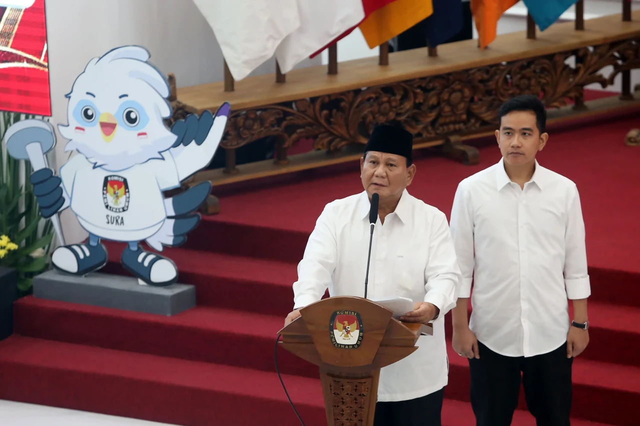KPU Menetapkan Prabowo-Gibran...