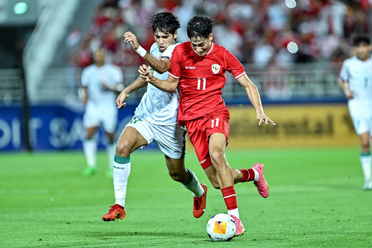 Dikalahkan Irak 2-1,...