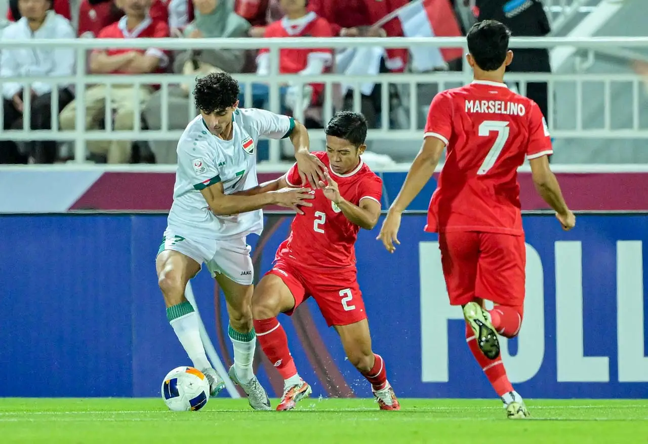 Dikalahkan Irak 2-1,...