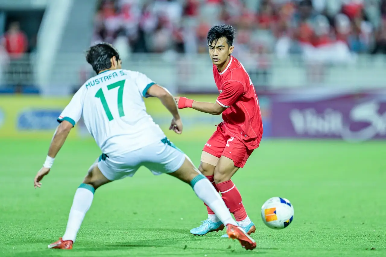 Dikalahkan Irak 2-1,...