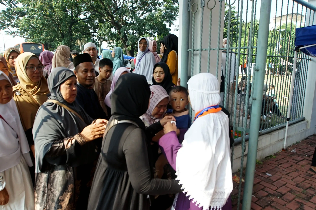 Kedatangan Jamaah Calon...