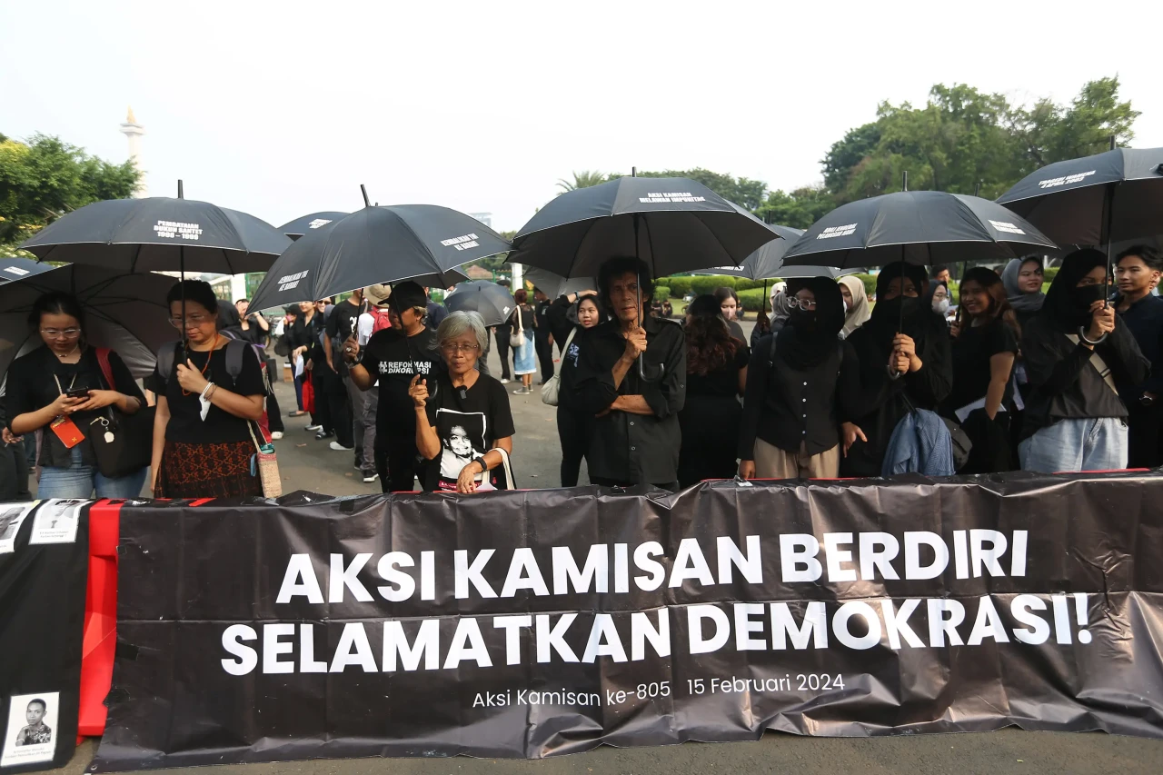 Aksi Kamisan ke-815,...