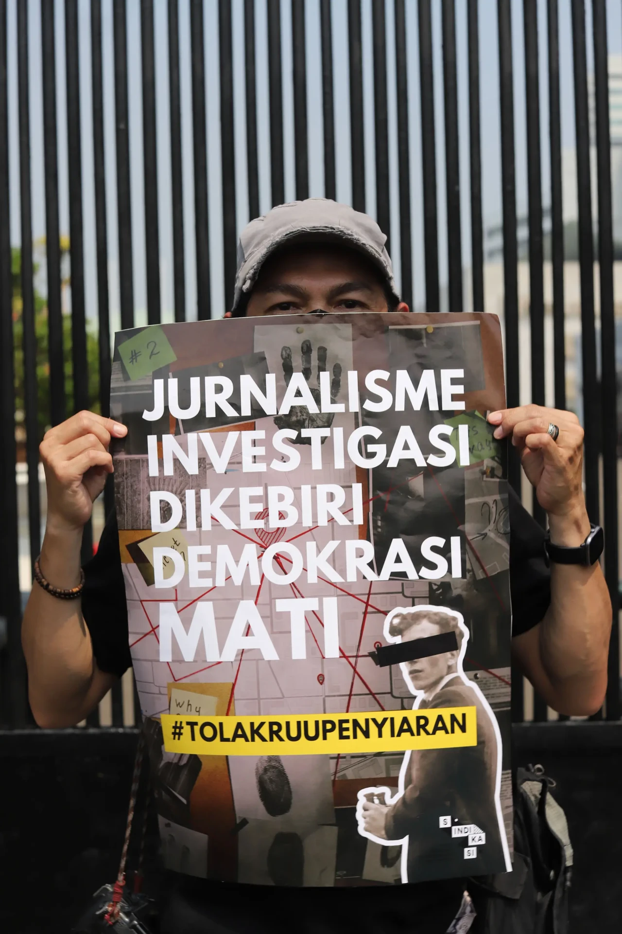 Aksi Wartawan Tolak...