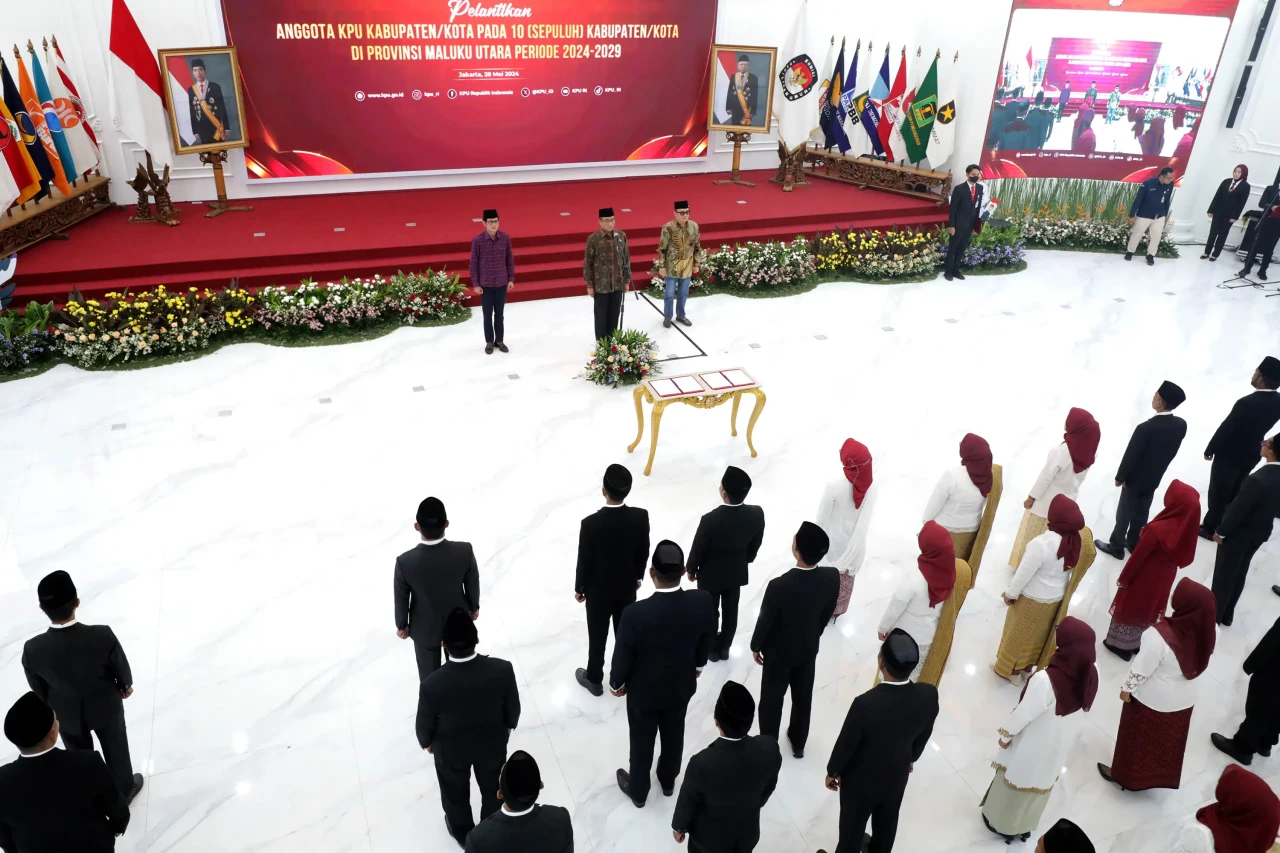 Pelantikan Anggota KPU...