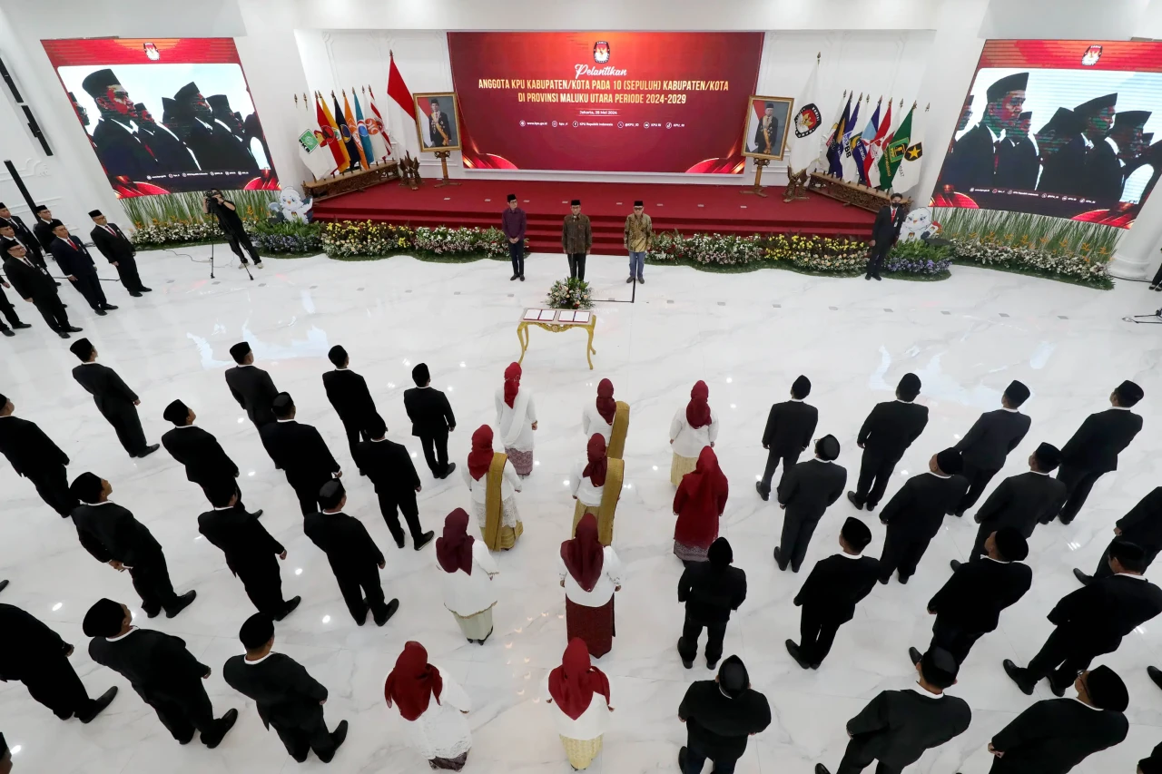 Pelantikan Anggota KPU...