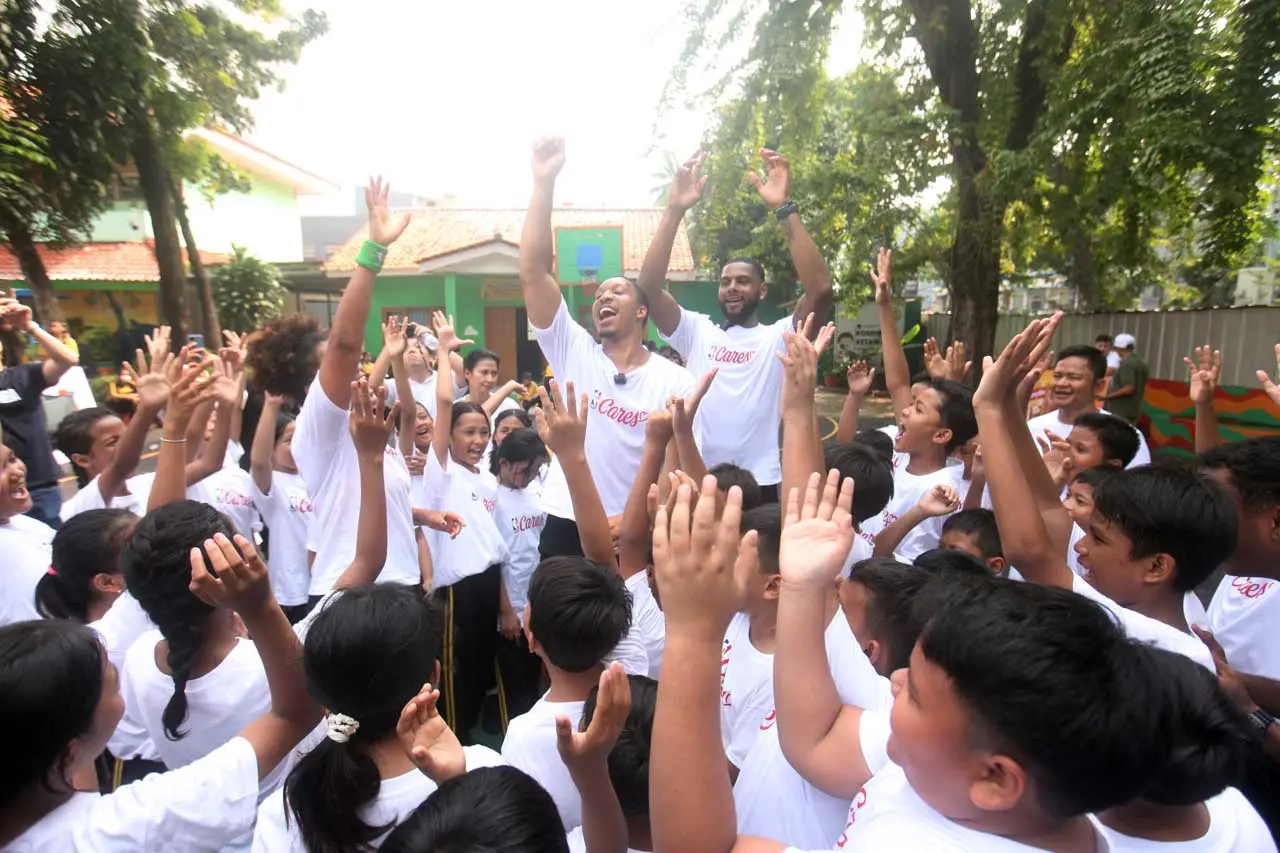 Keseruan NBA Cares di...