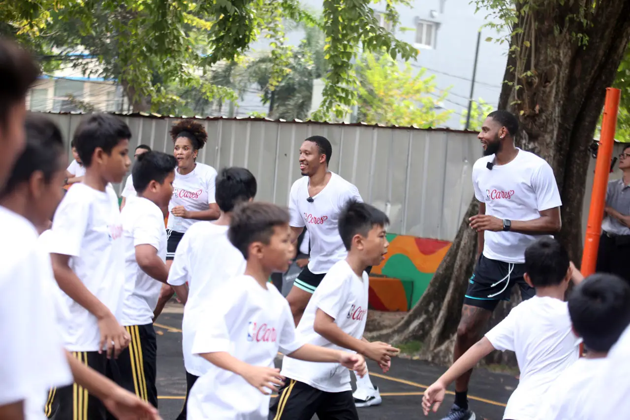 Keseruan NBA Cares di...