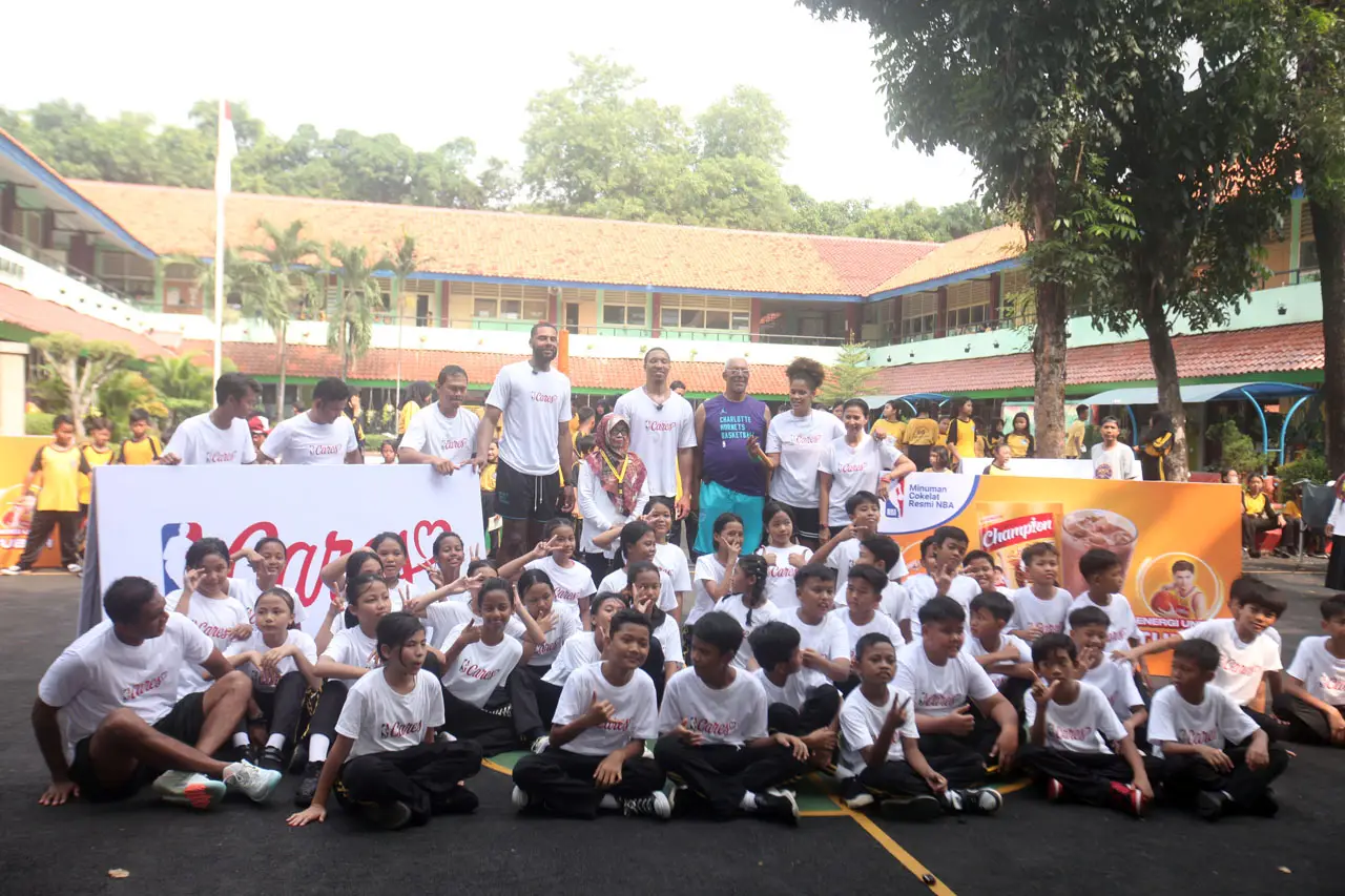 Keseruan NBA Cares di...