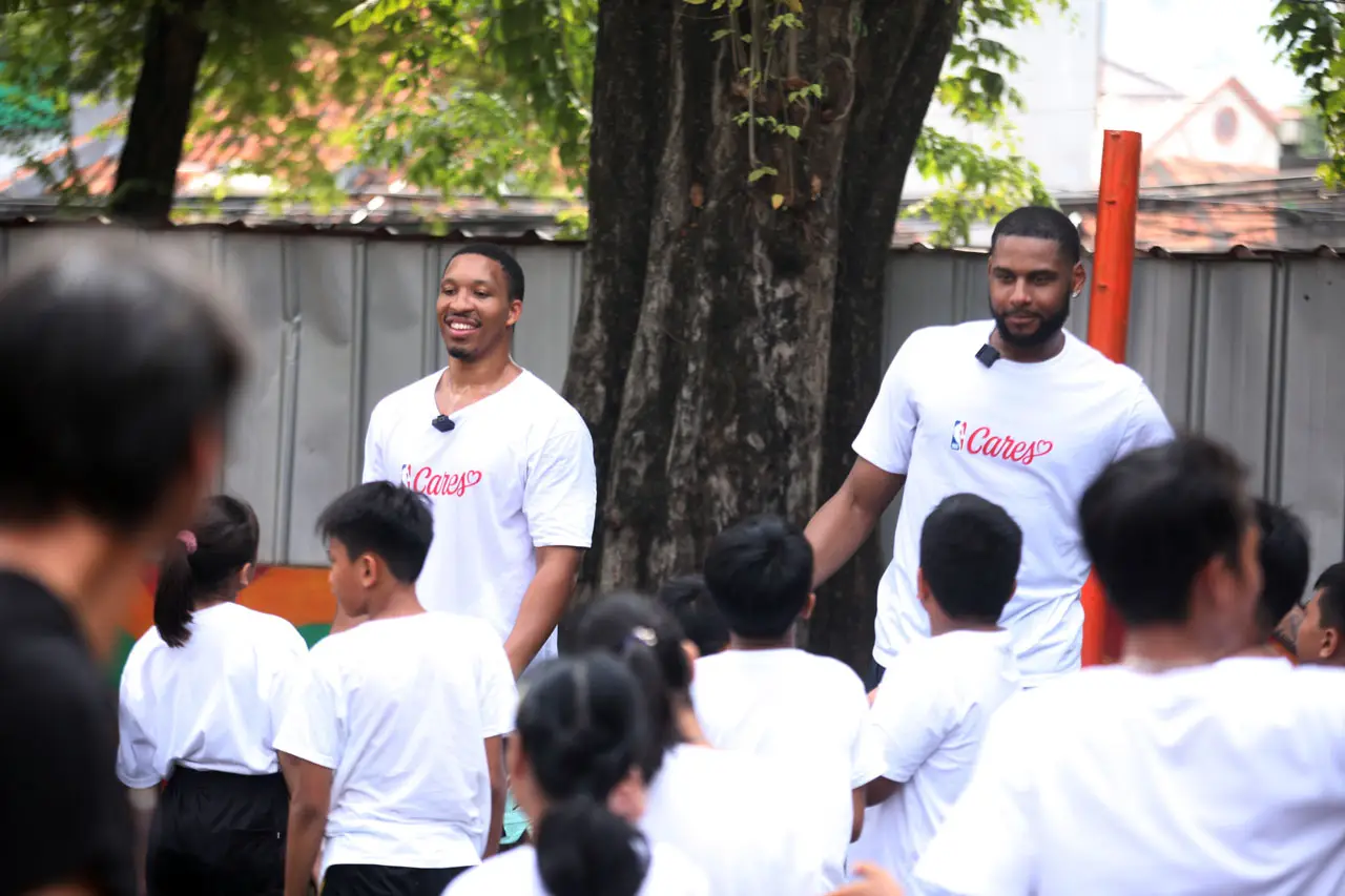 Keseruan NBA Cares di...