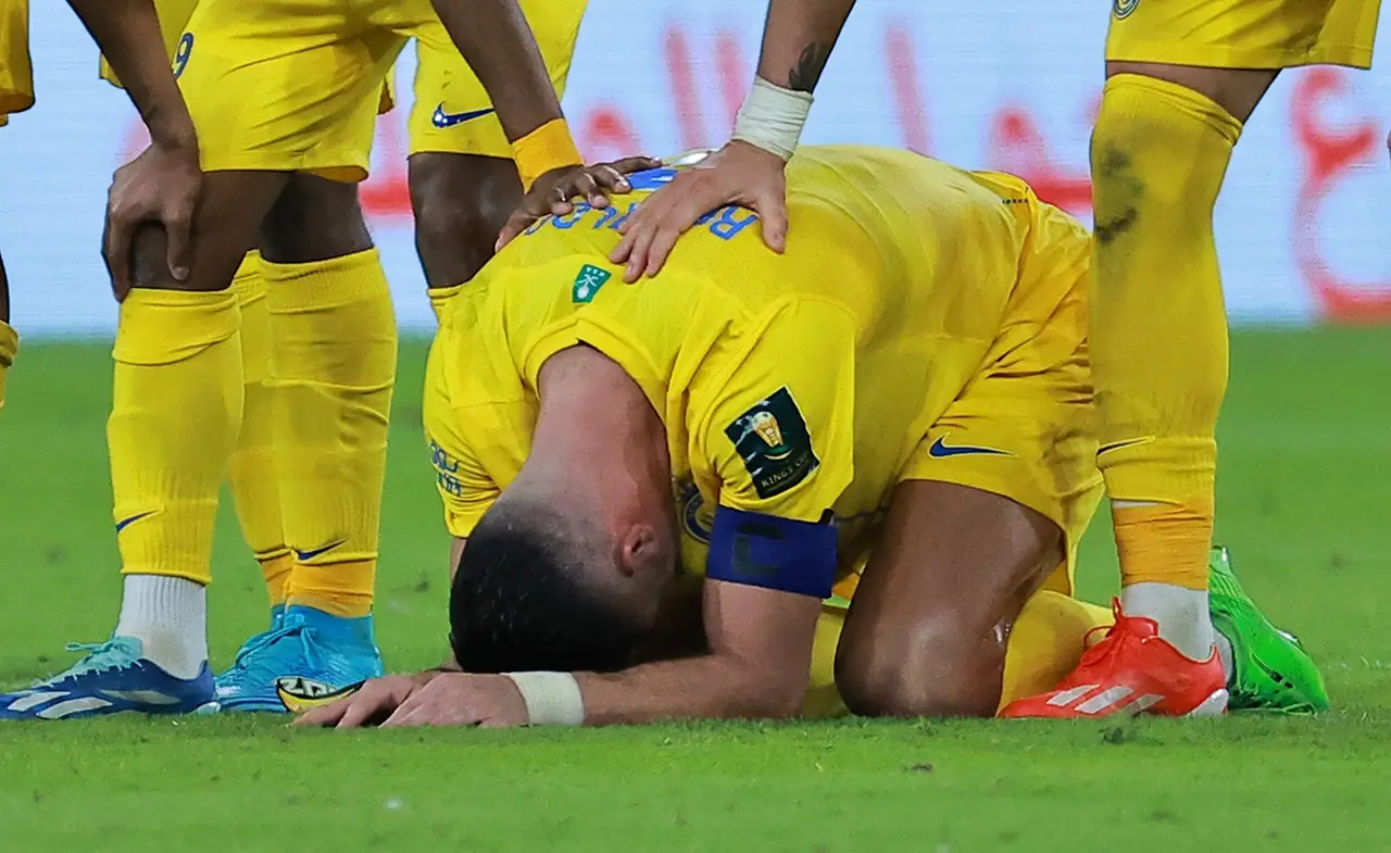 Tangis Cristiano Ronaldo...