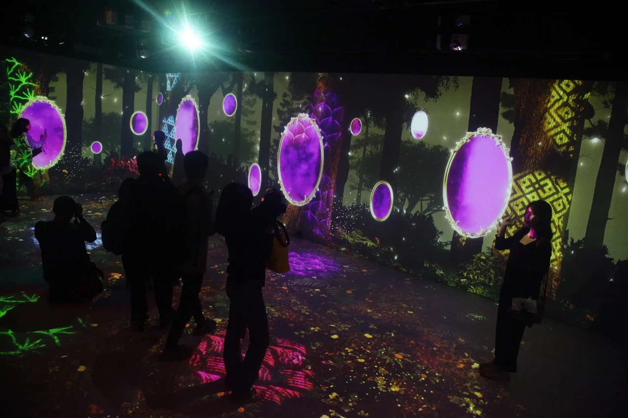 Pertunjukan Video Mapping...