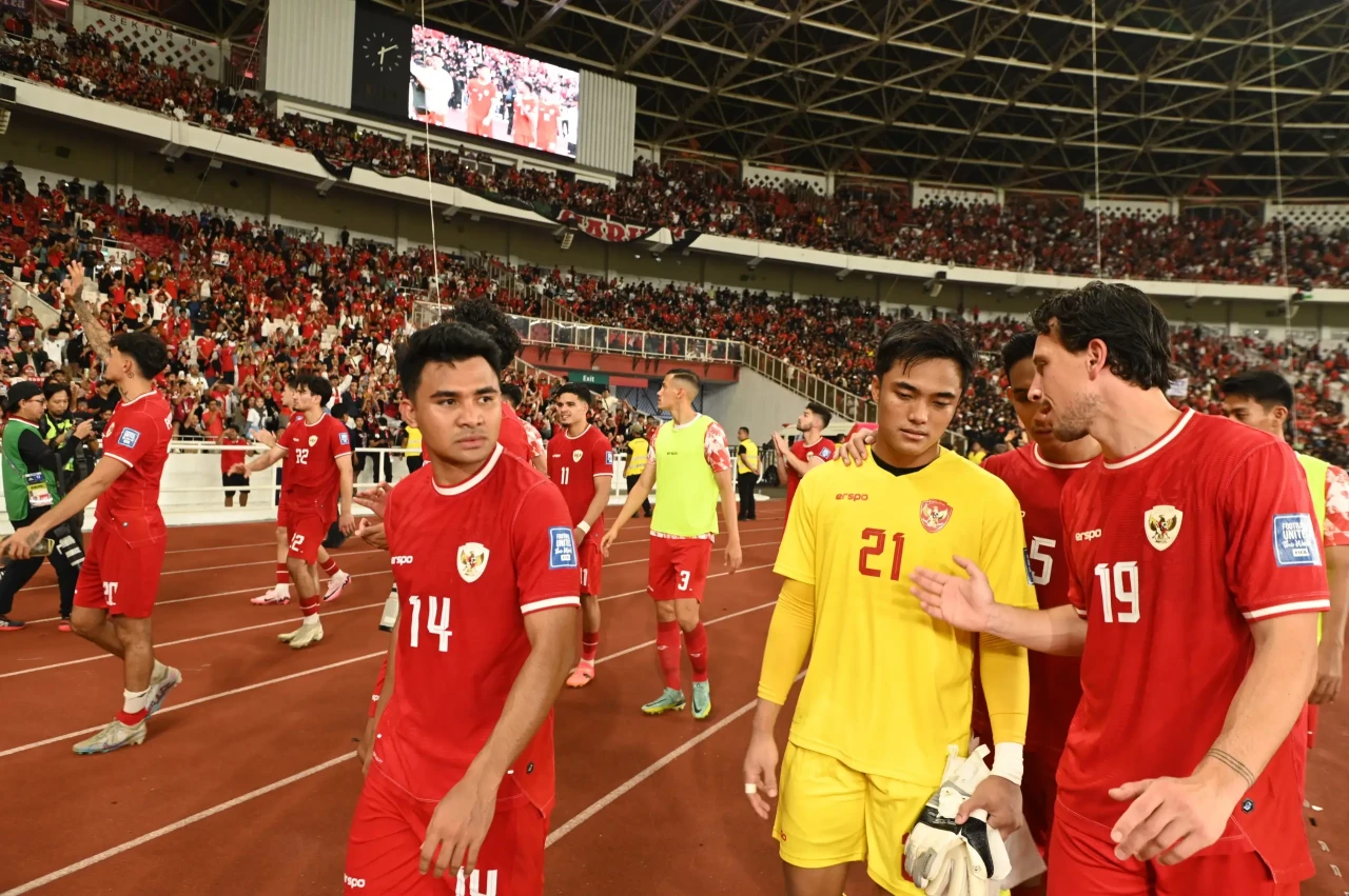 Pemain Timnas Indonesia...