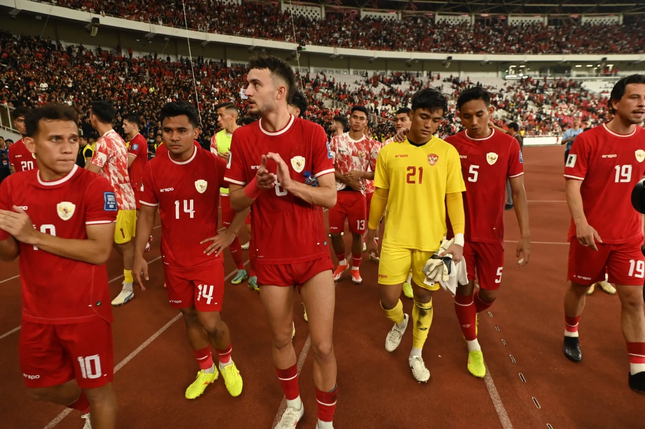 Pemain Timnas Indonesia...