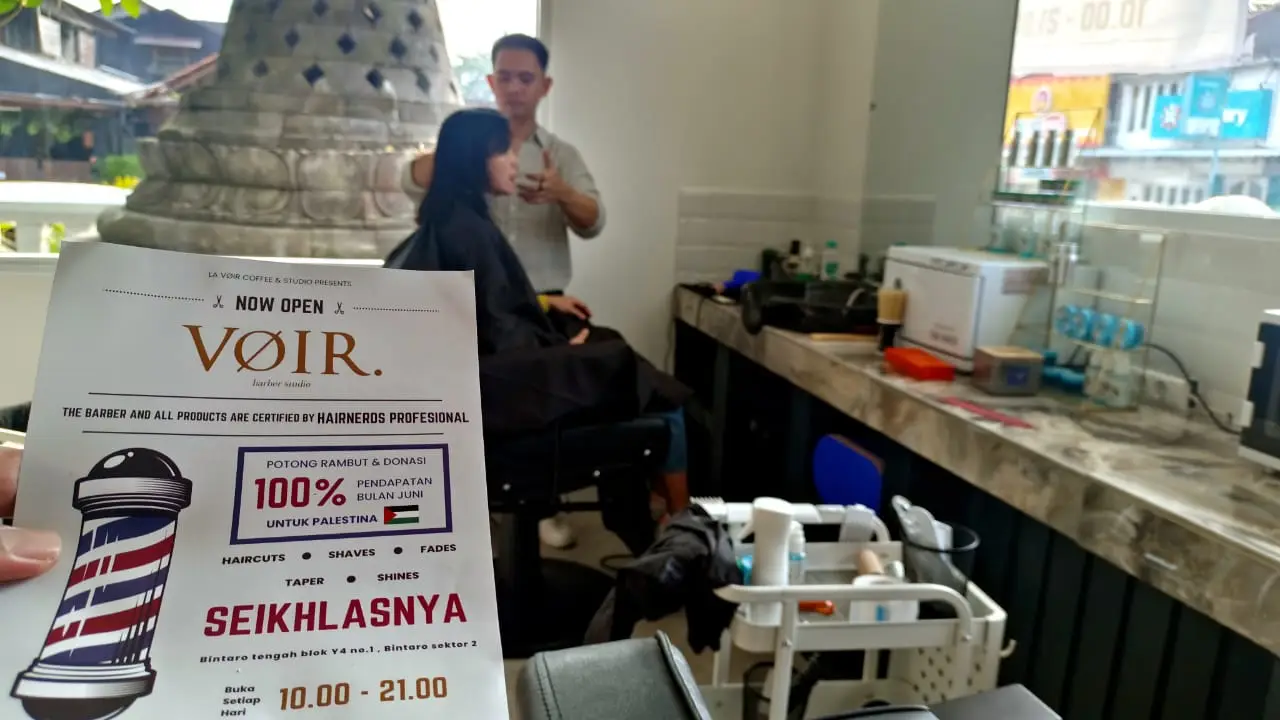 Cukur Rambut Bayar Seikhlasnya...