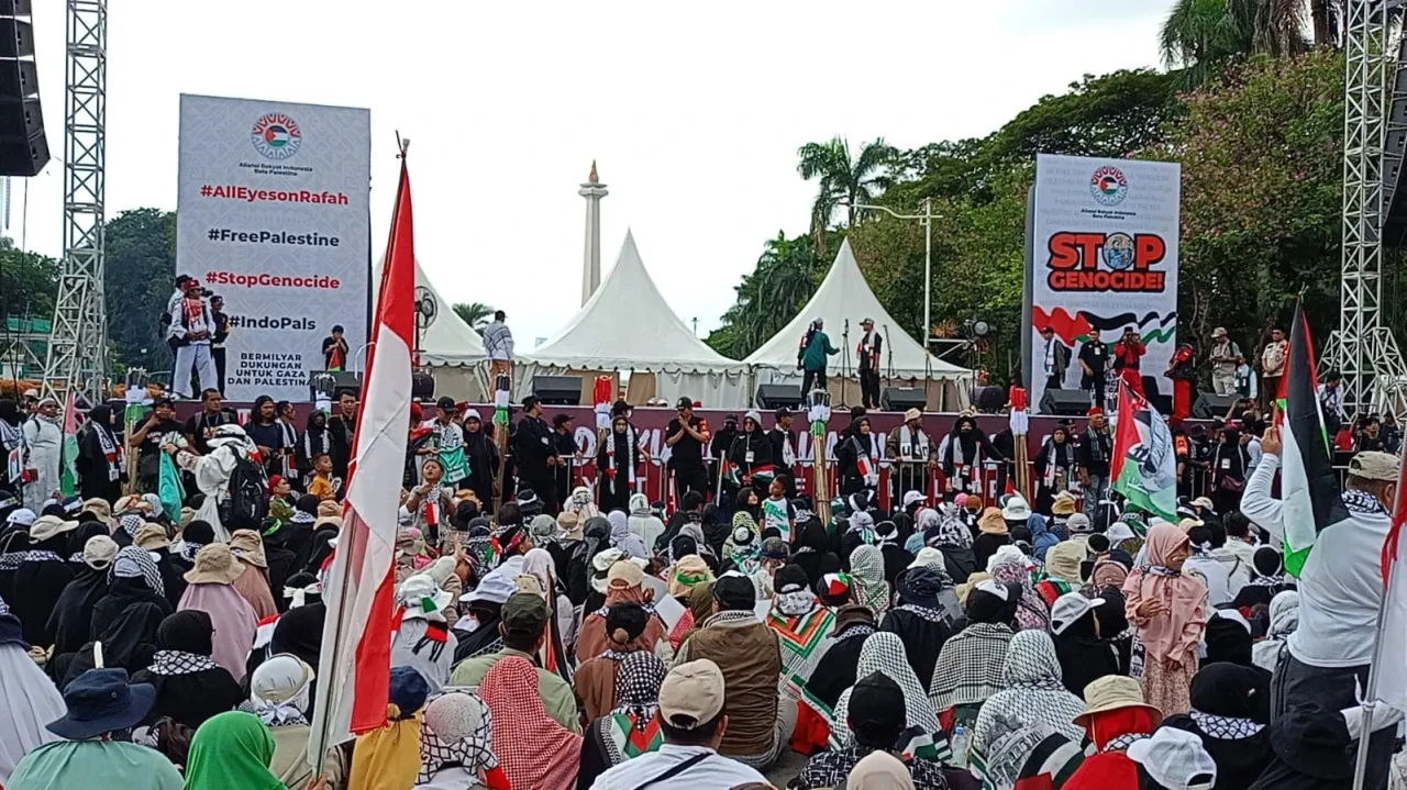 Aksi Bela Palestina...