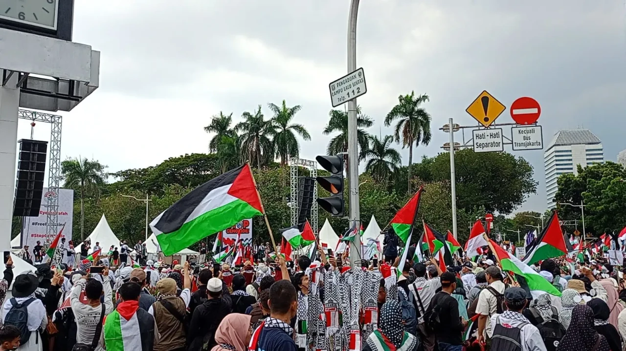 Aksi Bela Palestina...