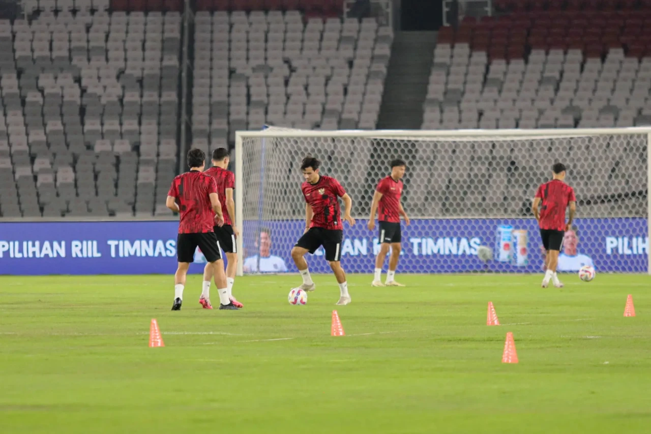 Latihan Terakhir Timnas...