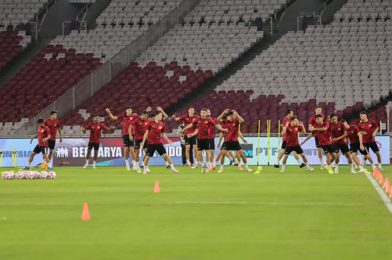 Latihan Terakhir Timnas...