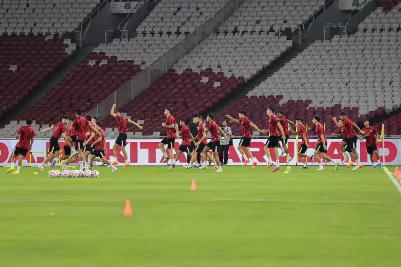 Latihan Terakhir Timnas...