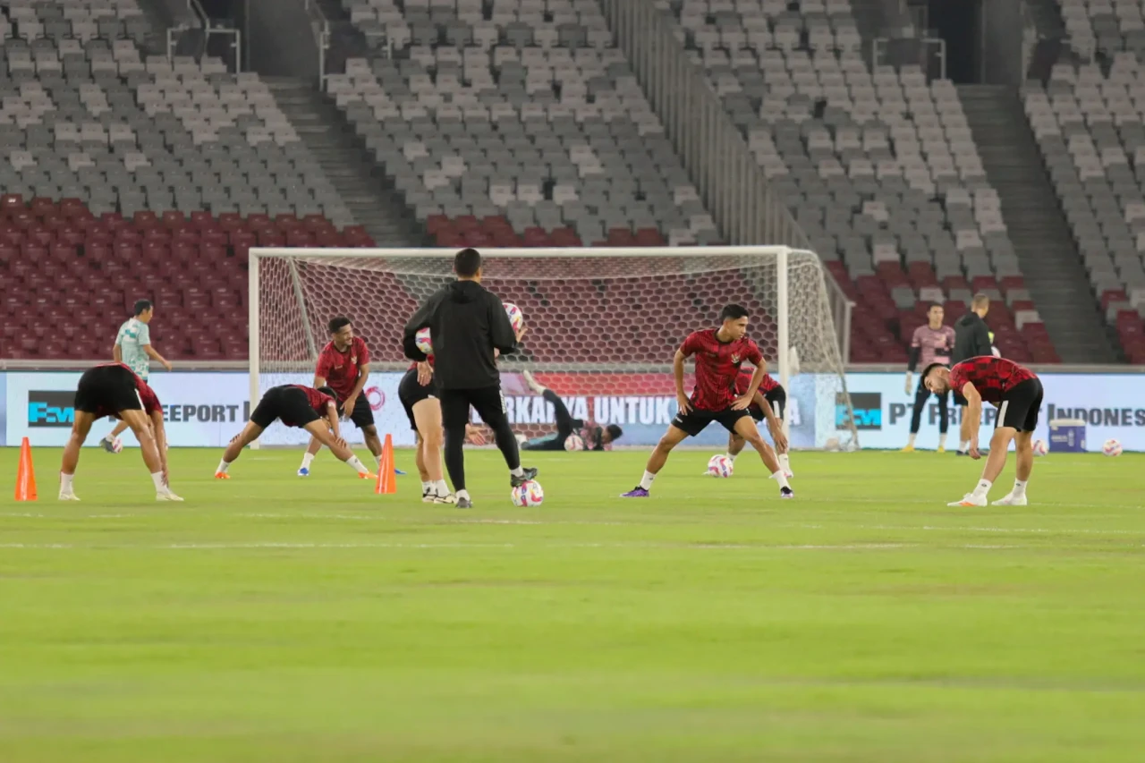 Latihan Terakhir Timnas...