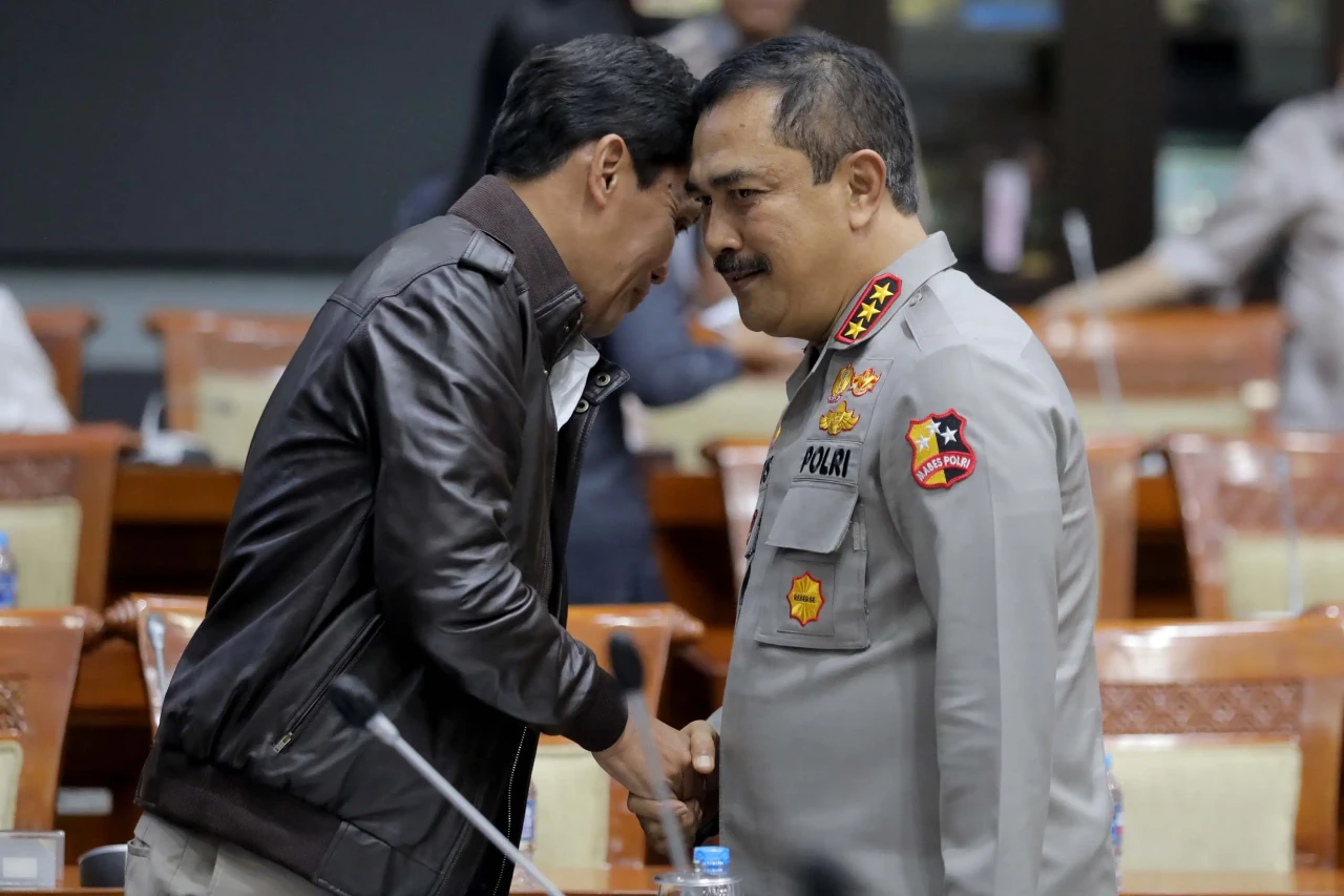 Raker Polri dengan Komisi...