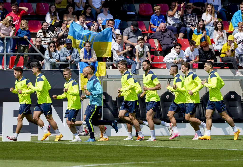 Persiapan Timnas Ukraina...