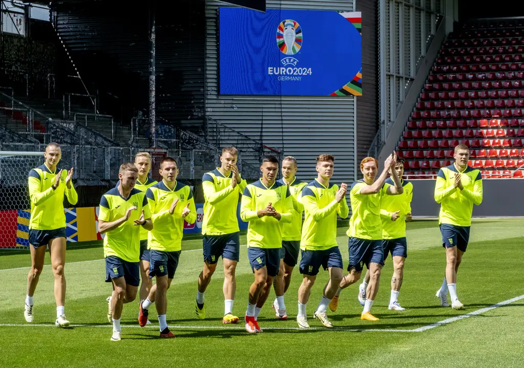 Persiapan Timnas Ukraina...