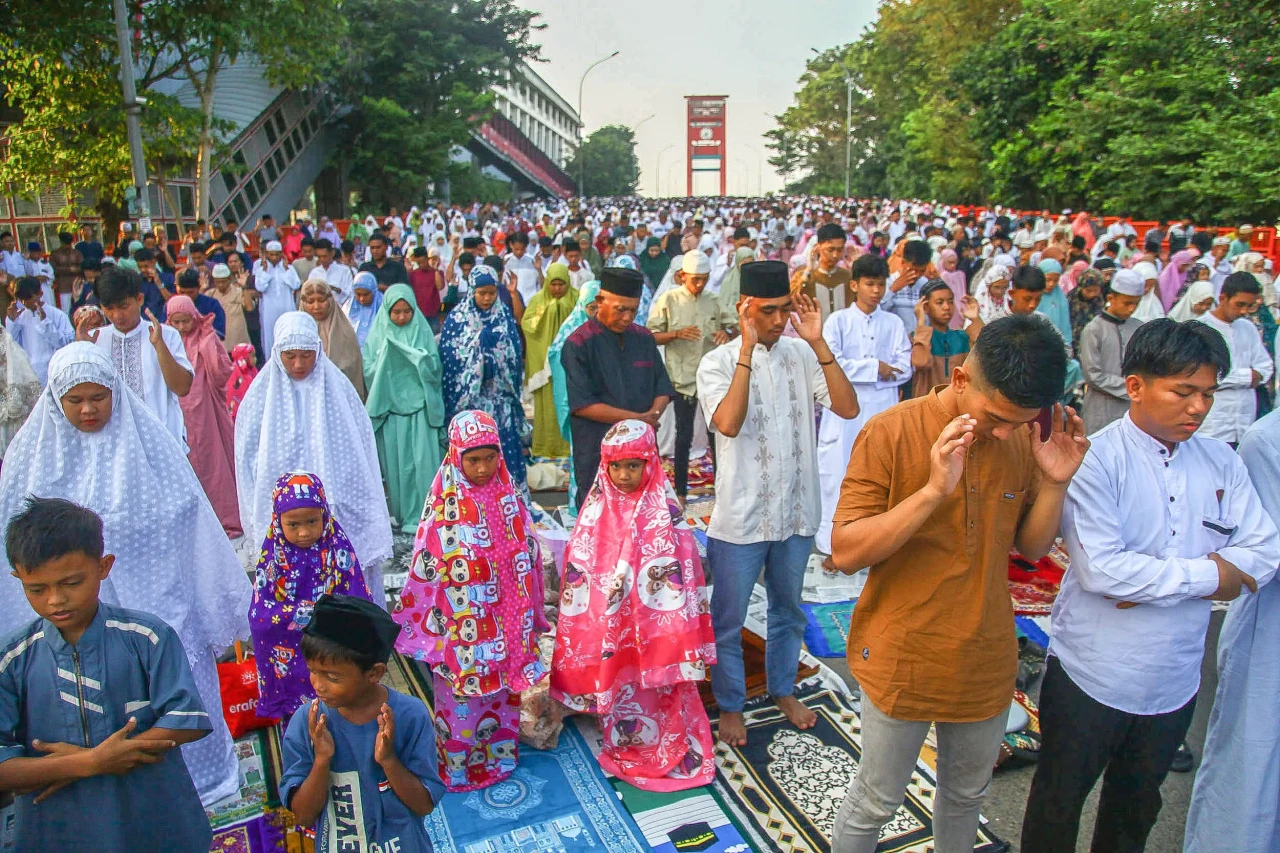 Potret Warga Palembang...