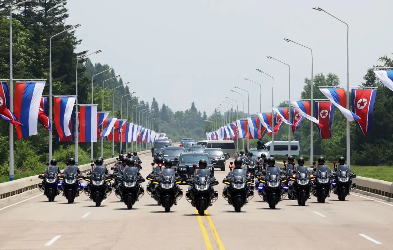 Tiba di Pyongyang, Putin...